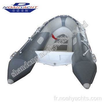 Aluminium V Rescue des côtes de coque Boat gonflable 330